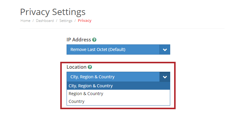Privacy Tools: Location Settings