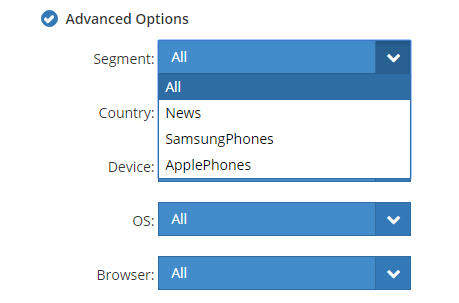 Send notification to a segment