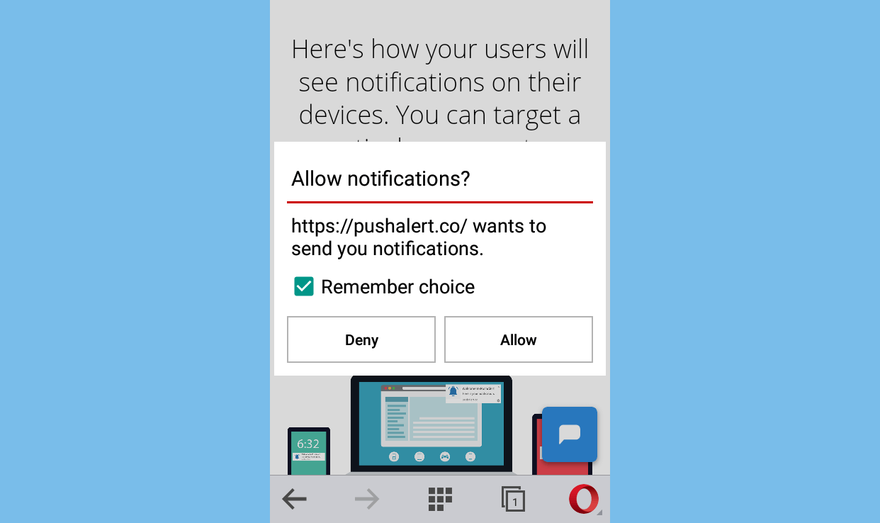 pushalert-web-push-opera