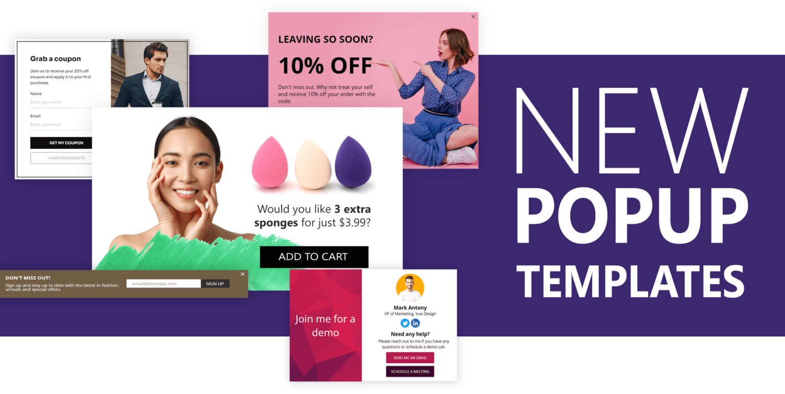 15 Creative Popup Templates for Your Ecommerce Store | PushAlert Blog