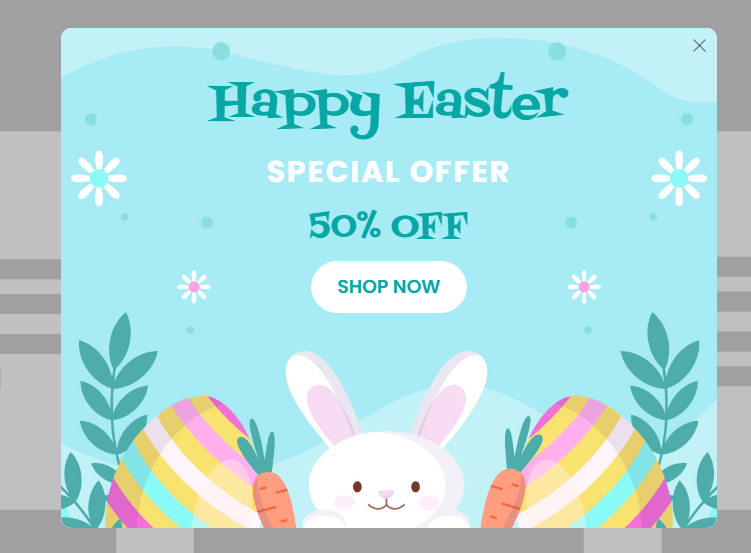 Easter Sale Popup Template