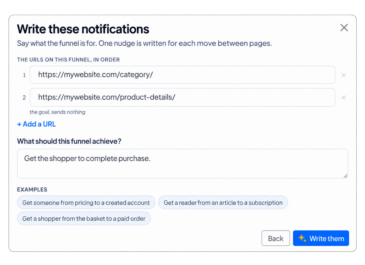 Automate Funnel Notifications using AI