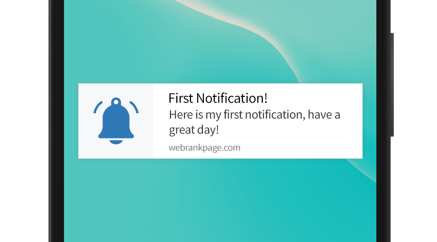 First push notification